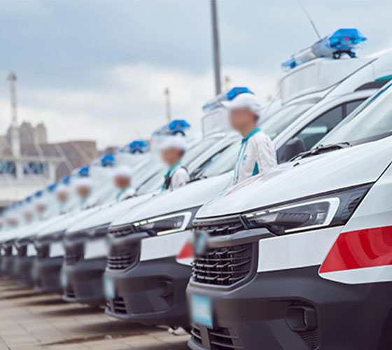 石泉县服务车队展示